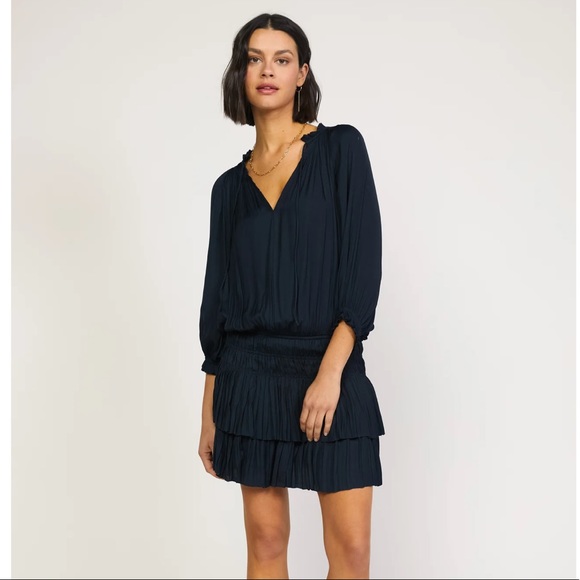 Current Air Flirty Pleated Dress